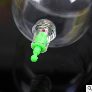 廠家批發直銷 簡裝六罐加厚真空拔罐器，經絡保健器材優選